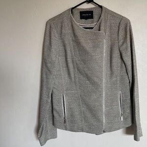 Lafayette 148 New York Assymetrical Moto Jacket